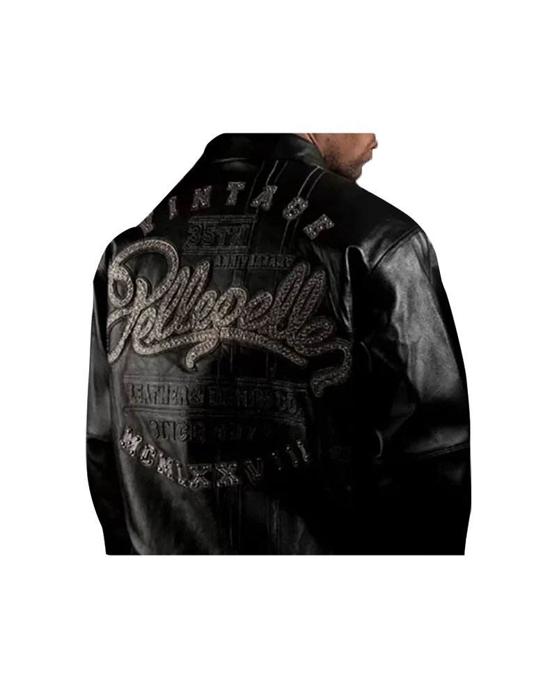 Men Pelle Pelle 35th Anniversary 1976 Vintage Leather Jacket - Image 2