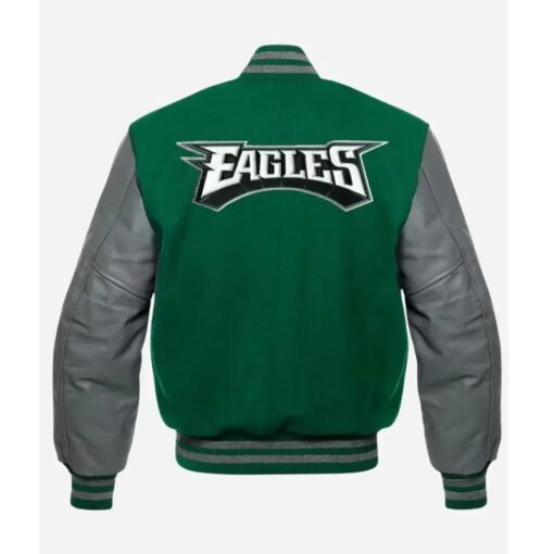 Philadelphia Eagles Letterman Varsity Jacket - Image 4