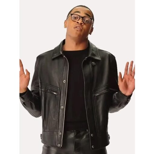 Power Book II Ghost Black Leather Jacket - Image 2