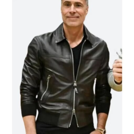 Rob Pelinka Leather Jacket - Image 2