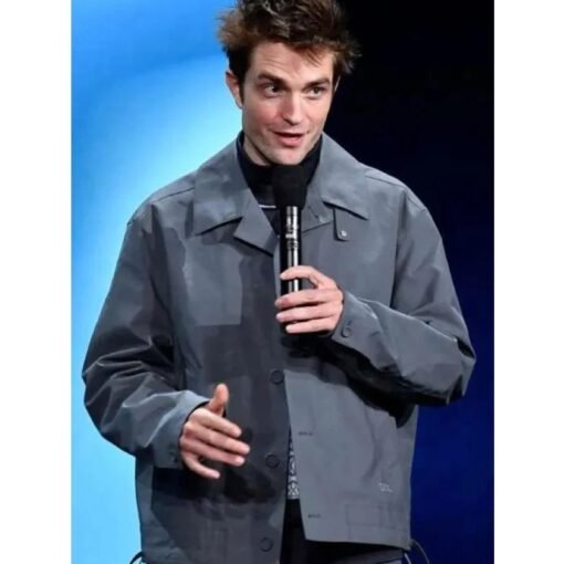 Robert Pattinson Mickey 17 Grey Jacket - Image 2