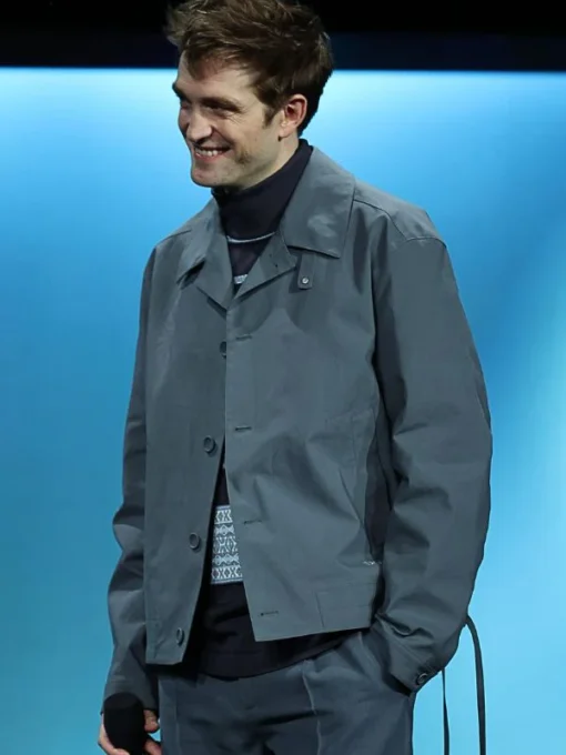 Mickey 17 Robert Pattinson Grey Jacket