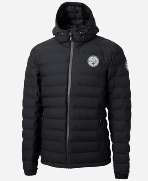 Russell Wilson Steelers Puffer Jacket - Image 2