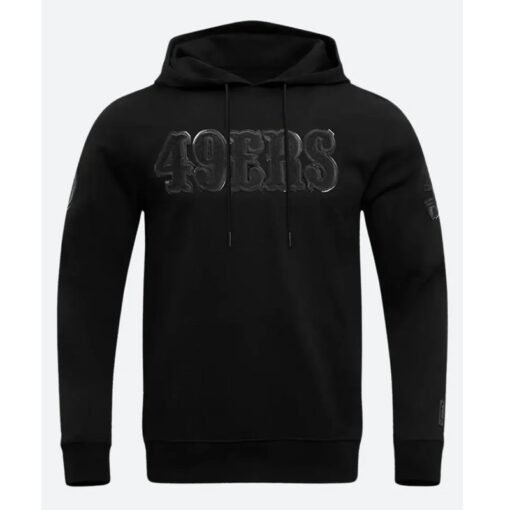 San Francisco 49ers Black Hoodie