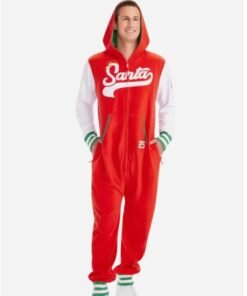 Santa Clause Santa Jumpsuit Costume