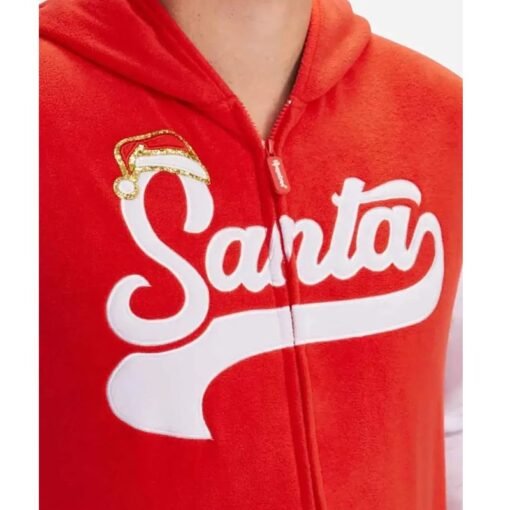 Santa Clause Santa Jumpsuit Costume - Image 4