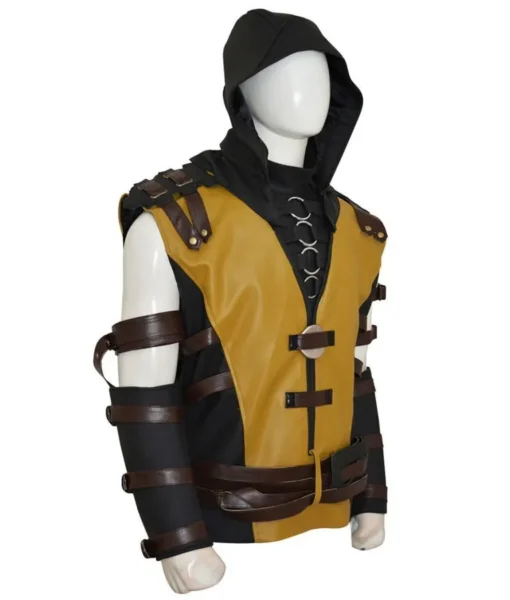 Mortal Kombat 10 Scorpion Hooded Jacket - Image 3