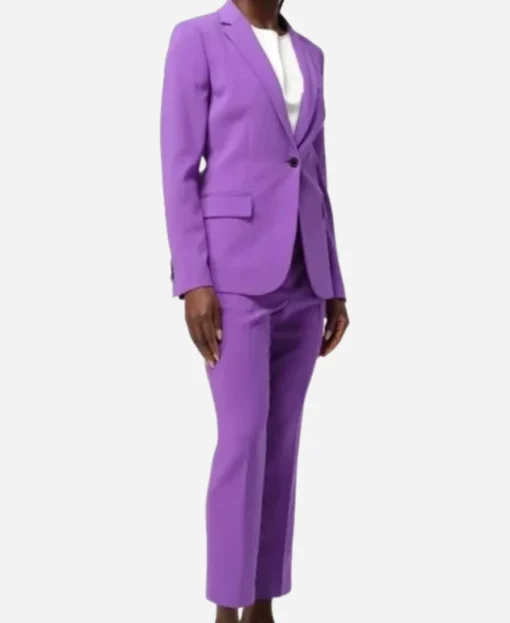 Shanola Hampton Found S02 Purple Suit - Image 3