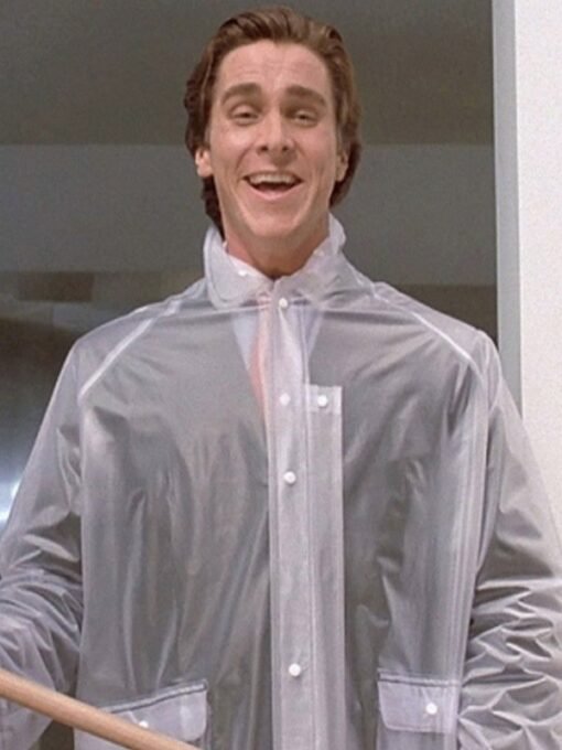 American Psycho Patrick Bateman Raincoat