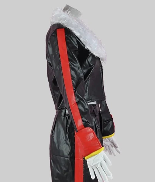 Sonic The Hedgehog Shadow Black Leather Jacket - Image 4