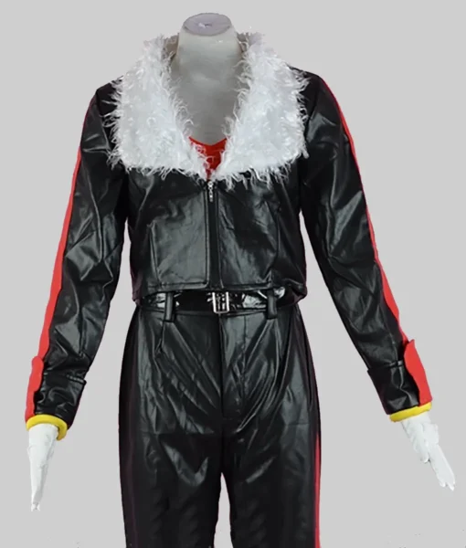 Sonic The Hedgehog Shadow Black Leather Jacket
