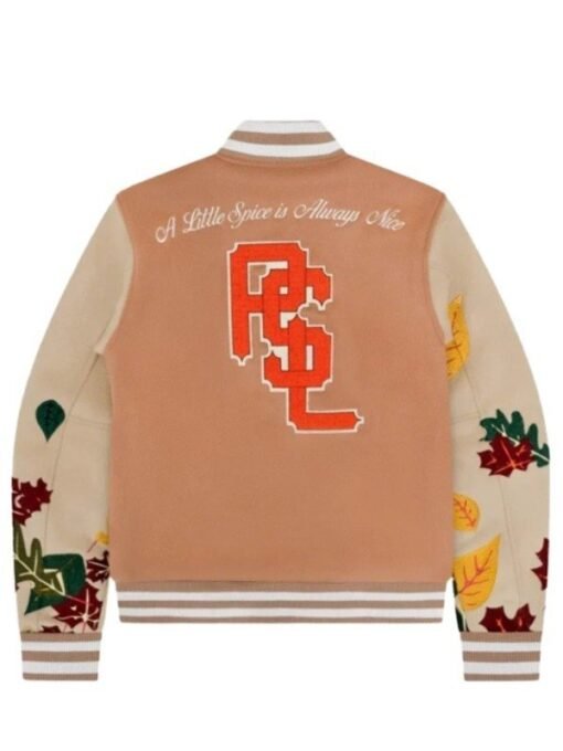 Starbucks Psl Varsity Bomber Jacket - Image 3