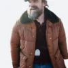 Stranger Things Jim Hopper Brown Puffer Jacket