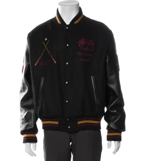 Stussy 8 Ball 40th Anniversary Varsity Jacket - Image 2