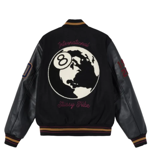Stussy 8 Ball 40th Anniversary Varsity Jacket