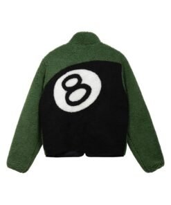 Stussy 8 Ball Sherpa Reversible Jacket
