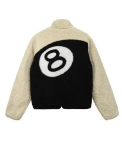 Stussy 8 Ball Reversible Sherpa Jacket