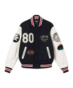 Stussy x Denim Tears X Our Legacy TTL Varsity Jacket
