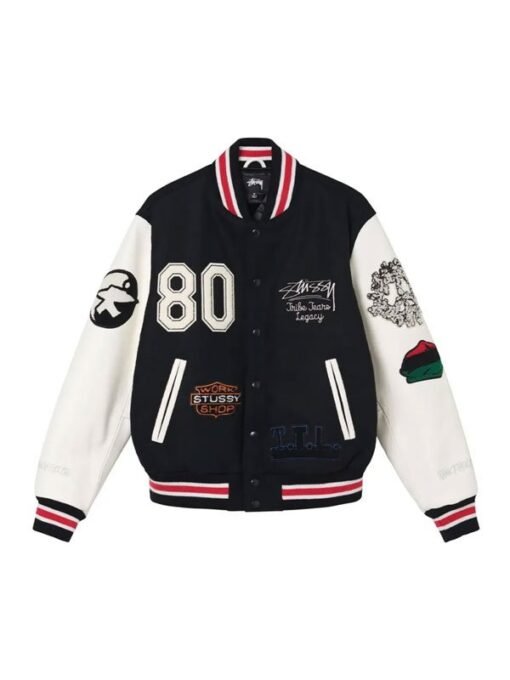 Stussy x Denim Tears X Our Legacy TTL Varsity Jacket