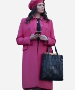 Taylor Cole A Reason for the Season Pink Coat