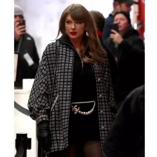 Taylor Swift Chiefs Texans Game Coat - Image 3