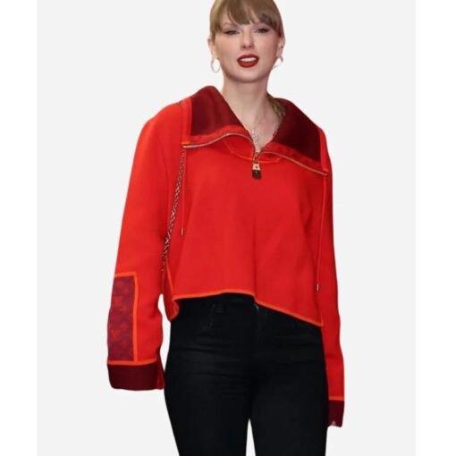 Taylor Swift Chiefs vs Raiders Red Sweater