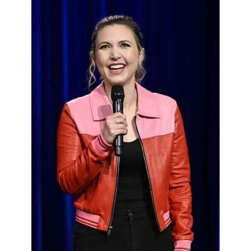 Taylor Tomlinson After Midnight Leather Jacket
