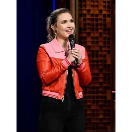 Taylor Tomlinson After Midnight Leather Jacket - Image 3