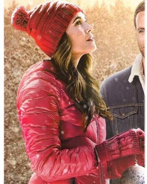 The Christmas Promise Torrey Devitto Puffer Coat - Image 2