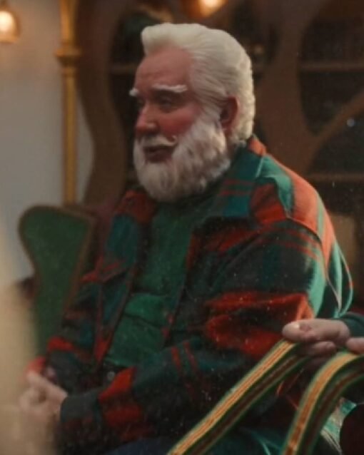 The Santa Clauses S02 Tim Allen Plaid Shirt Jacket