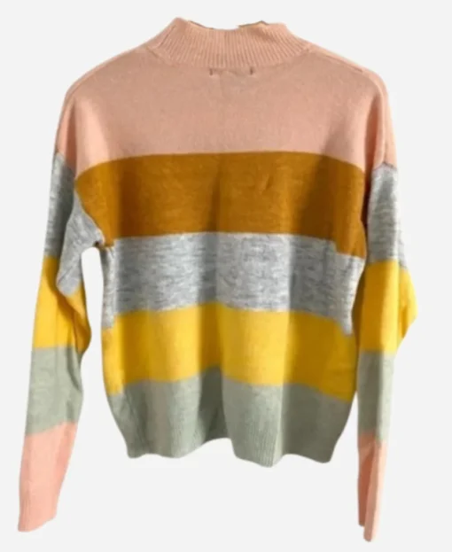 The Sex Lives Of College Girls S3 Color-Block Striped Sweater - Image 3