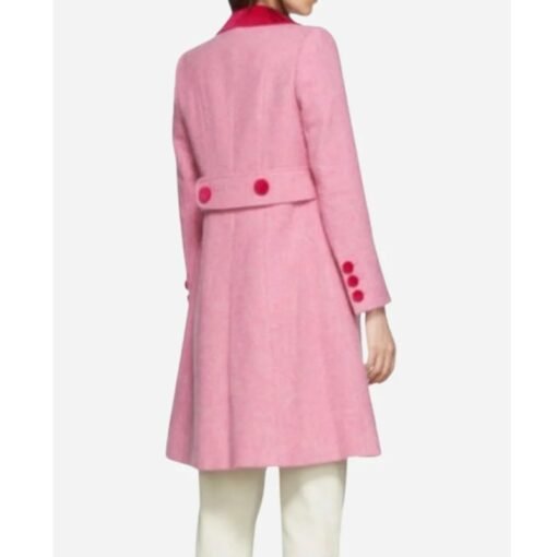 The Today Show Jenna Bush Hager Pink Coat - Image 3