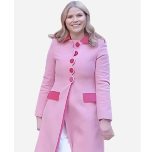 The Today Show Jenna Bush Hager Pink Coat