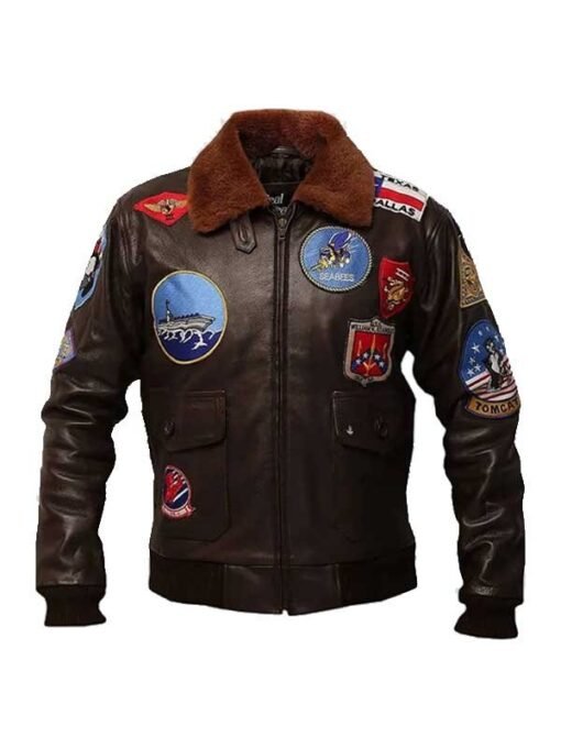 Top Gun Tom Cruise Leather Jacket