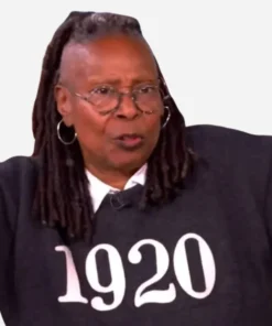 The View Whoopi Goldberg 1920 Black Sweater