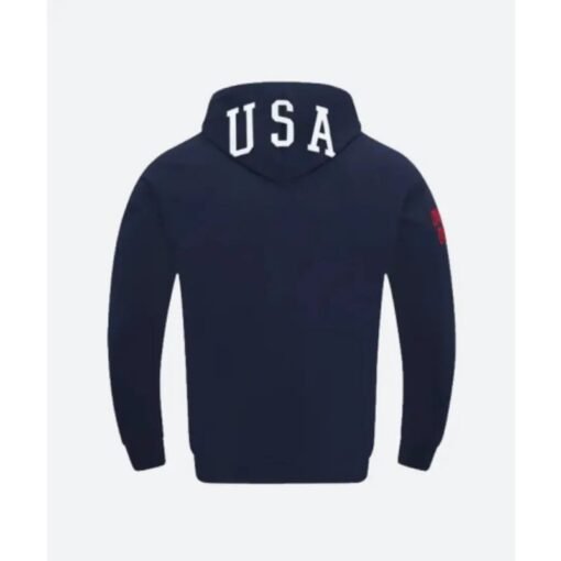 US Soccer Blue Hoodie - Image 2