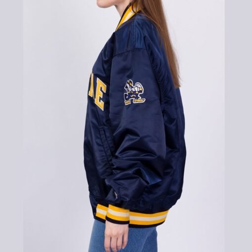 University of Notre Dame 90’s Blue Jacket - Image 4