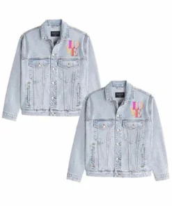 Valentine Couple Love Denim Jackets