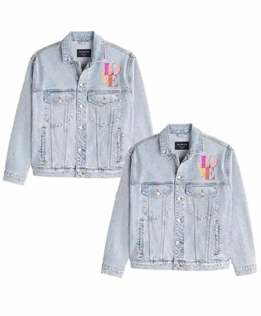 Valentine Couple Love Denim Jackets