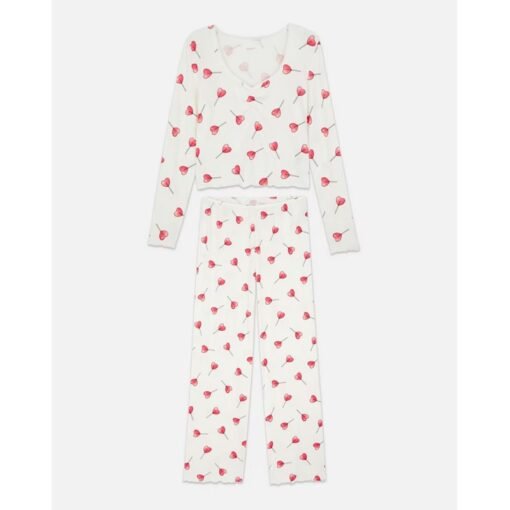 Valentine Heart Lollipop Pajama Set - Image 5