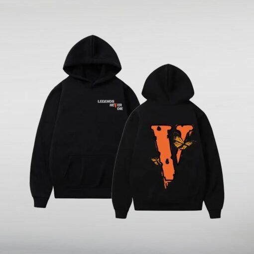 Vlone Butterfly Juice Wrld Hoodie - Image 4