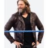 WWE Edge Brown Leather Jacket
