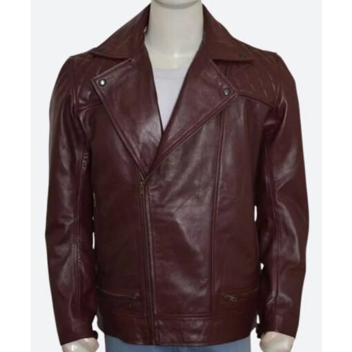 WWE Edge Brown Leather Jacket - Image 4