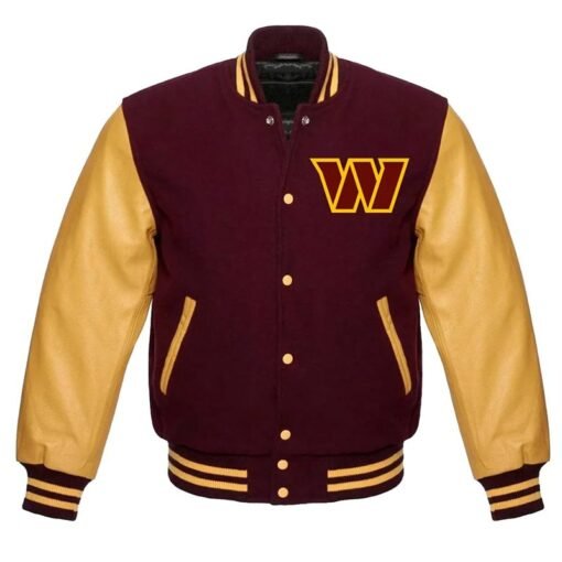 Washington Commanders Letterman Jacket