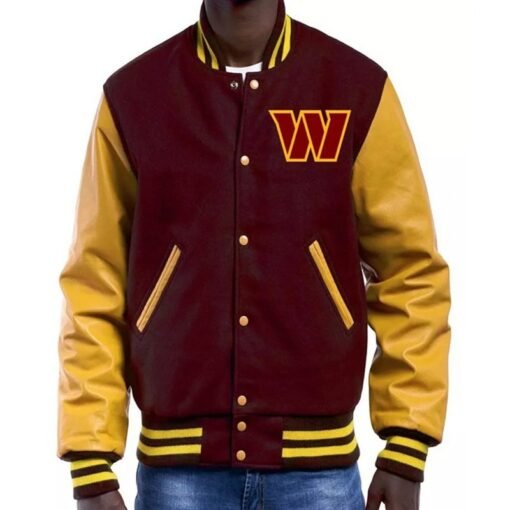 Washington Commanders Letterman Jacket - Image 7