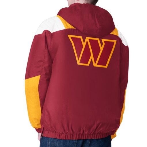 Washington Commanders Pullover Hoodie Jacket - Image 2