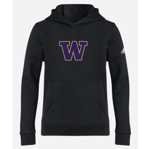 Washington Huskies Black Pullover Hoodie - Image 4