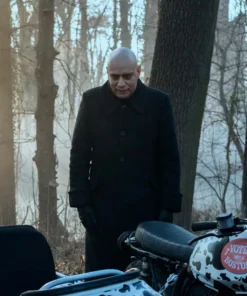 Wednesday Fred Armisen Black Coat