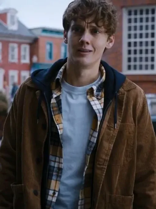 Wednesday Hunter Doohan Brown Jacket - Image 3