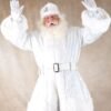 White Christmas Santa Claus Coat